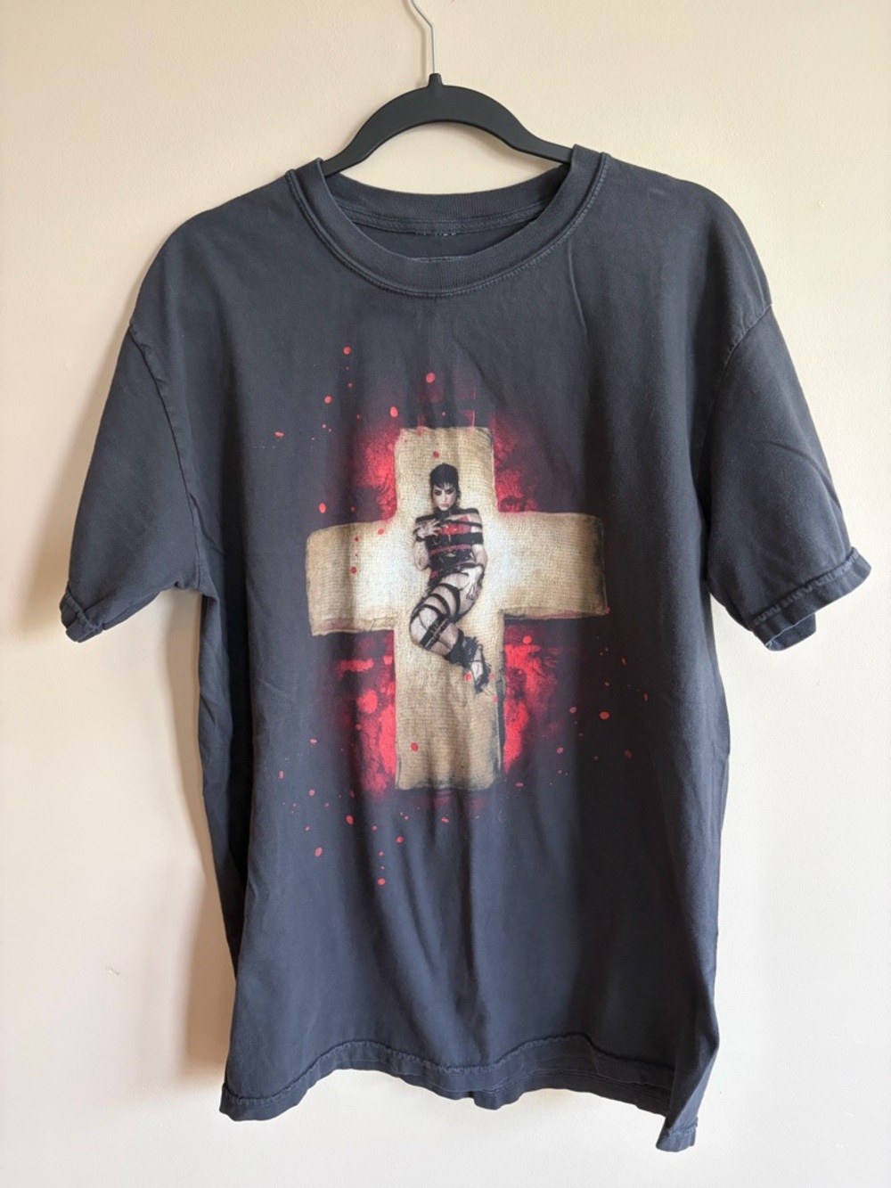 🖤Demi Lovato “Holy Fvck” Tour Graphic Tee – Rock Style Band Shirt
